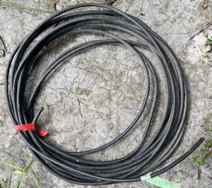 Black Copper Wire - Approximately 25ft