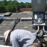 73kW roof-mount FIT installation. Buckhorn Community Centre (2011)