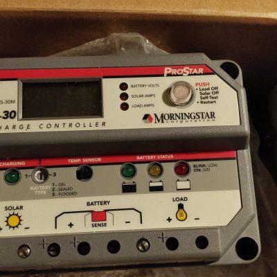 PS-30M ProStar 30 Amp Charge Controller with Display