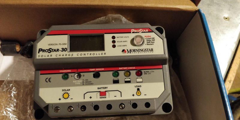 PS-30M ProStar 30 Amp Charge Controller with Display