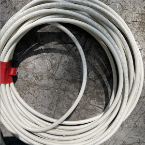 White Copper Wire 3 AWG